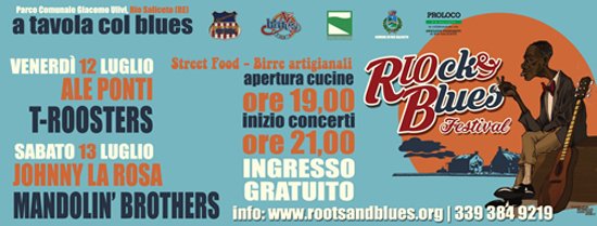 , #RIOck & Blues Festival: due giorni di American Music e Street Food