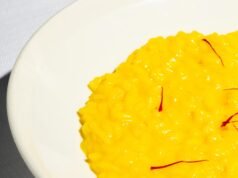 Il diamante persiano nel risotto di Cocciuto