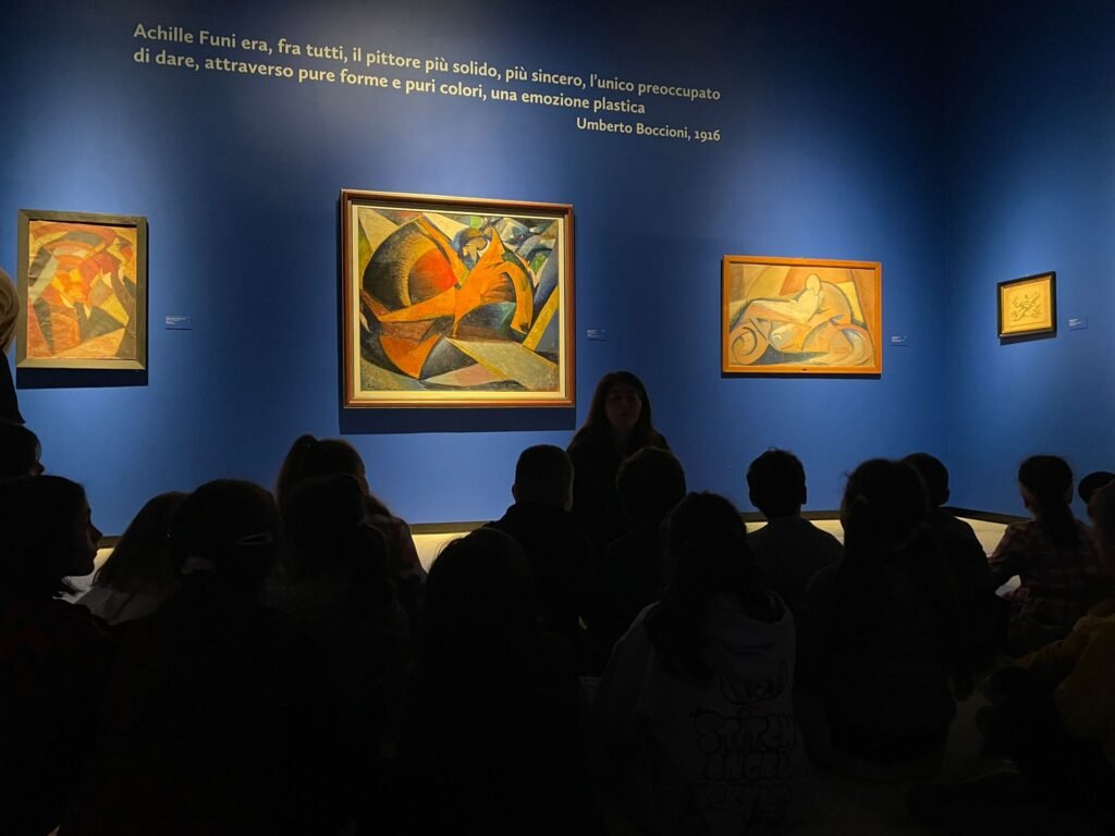 , Mostra su Achille Funi per le famiglie. Domani 16 dicembre visite animate e laboratori a Palazzo dei Diamanti