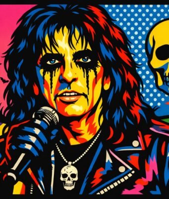Alice Cooper e la maschera del caos: quando il rock diventa teatro dell’assurdo