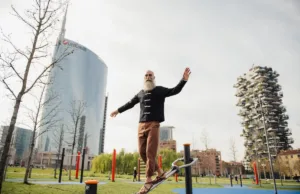 #Torna il BAM Circus con la traversata funambolica di Andrea Loreni