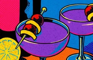 Aviation: l’eleganza violetta che conquista i cieli del mixology