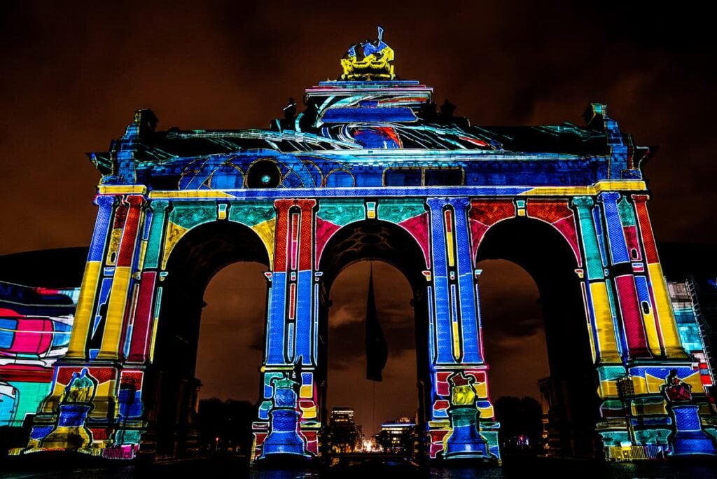 festival delle luci di Bruxelles, Il Bright Festival trasforma Bruxelles in un teatro di luce