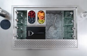 Moon: la nuova cocktail station firmata CIAM, in collaborazione con Bruno Vanzan Ph. Studiogusto