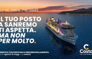 Sanremo dal mare, la nuova frontiera del Festival