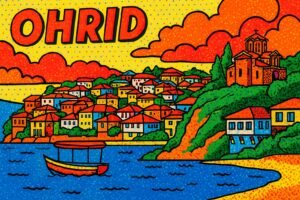 Esplora l'Europa: itinerario alla scoperta di Ohrid Cartolina Ohrid