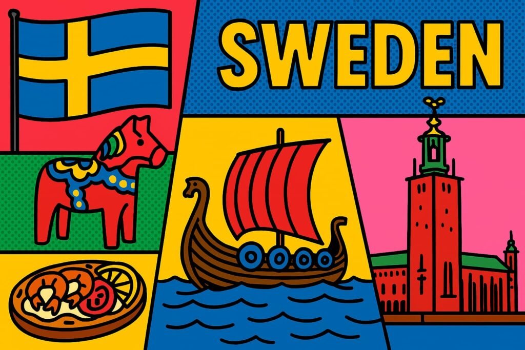 Viaggio in Svezia aurora boreale, Viaggio alla scoperta della Svezia