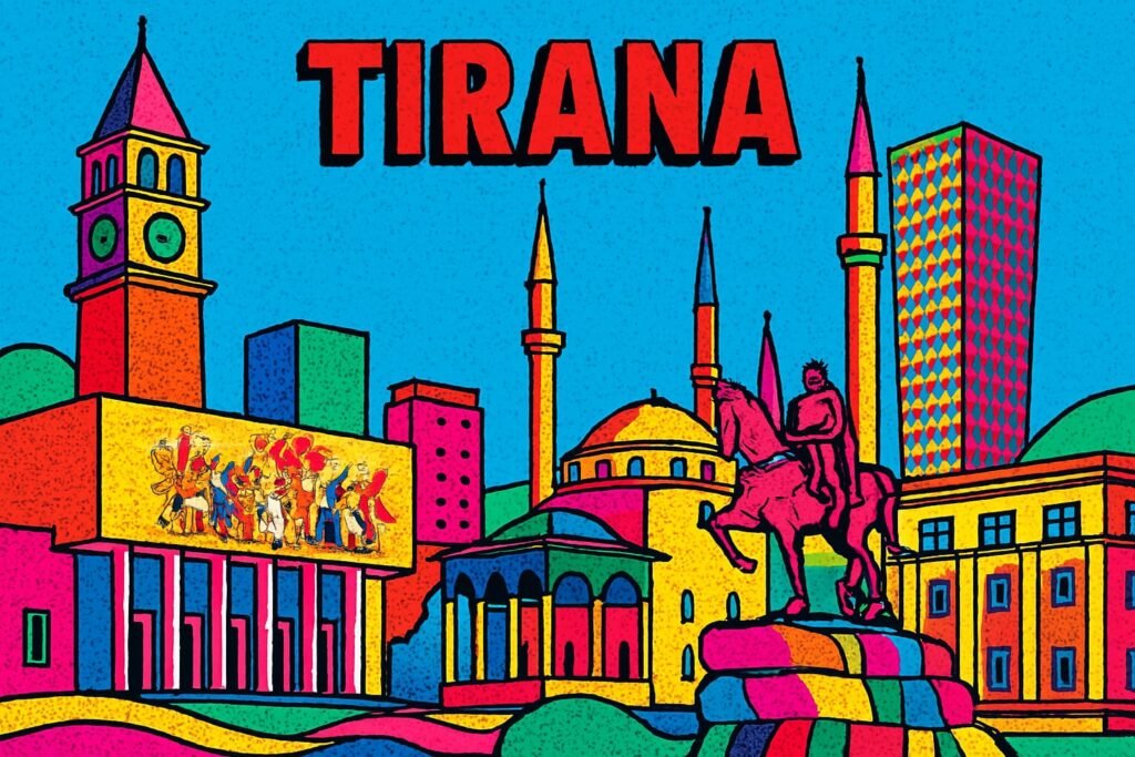 cosa vedere Tirana Albania attrazioni, Esplora l’Europa: itinerario alla scoperta di Tirana