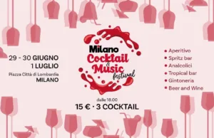 Sbarca a Milano la prima edizione di Cocktail and Music Festival