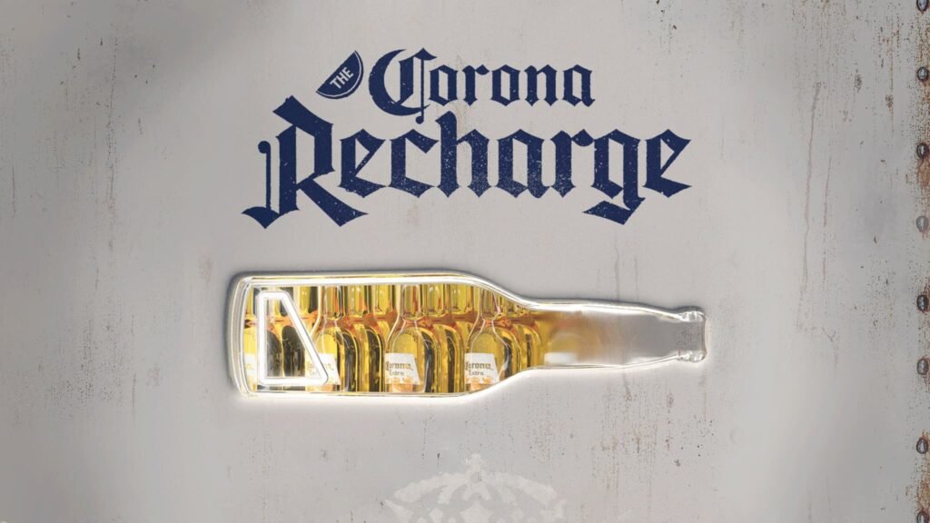 frigorifero Corona Recharge, #Corona Recharge: il telefono scarico può regalare un momento di relax!