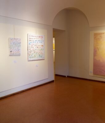 Cristian Bragaglio al Museo Lechi di Montichiari: pittura e parola in mostra fino al 10 maggio 2026