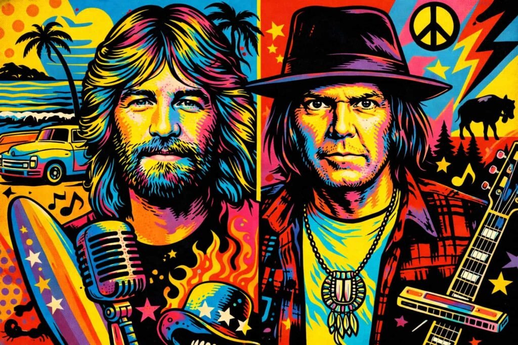 Charles Manson musica Neil Young Dennis Wilson Beach Boys 1968, Quando Charlie suonava la chitarra: Charles Manson, Neil Young e il sogno rock che divenne un incubo
