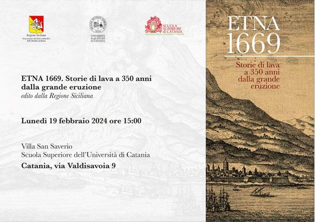 , Etna1669. A Catania la presentazione del libro sulla grande eruzione