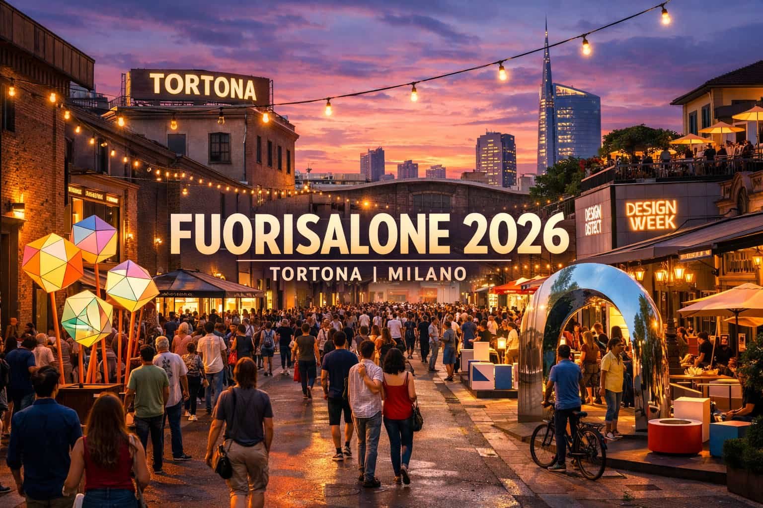 Guida agli eventi del Fuorisalone 2026 in zona Tortona