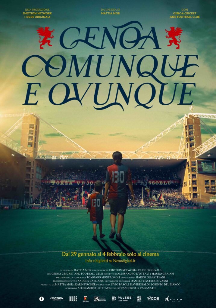 , Genoa comunque e ovunque : al cinema dal 29 gennaio al 4 febbraio