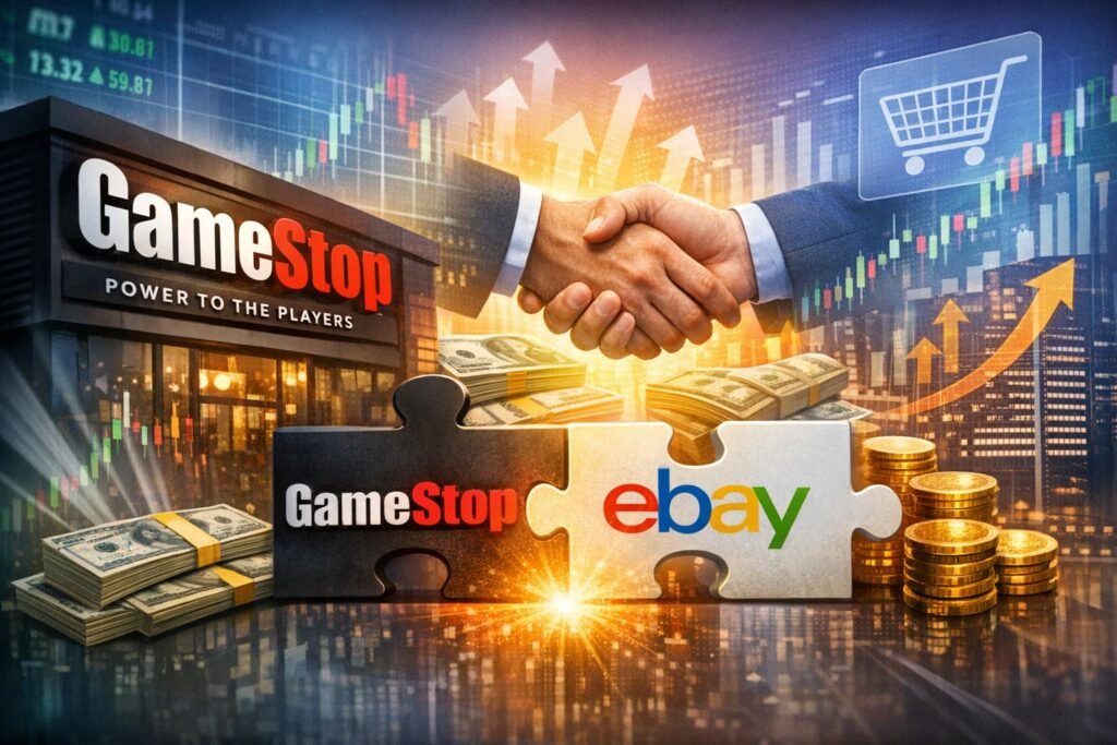 GameStop acquisizione eBay Ryan Cohen sfida Amazon 2026, GameStop offre 56 miliardi di dollari per acquistare eBay: Ryan Cohen sfida Amazon nel commercio digitale