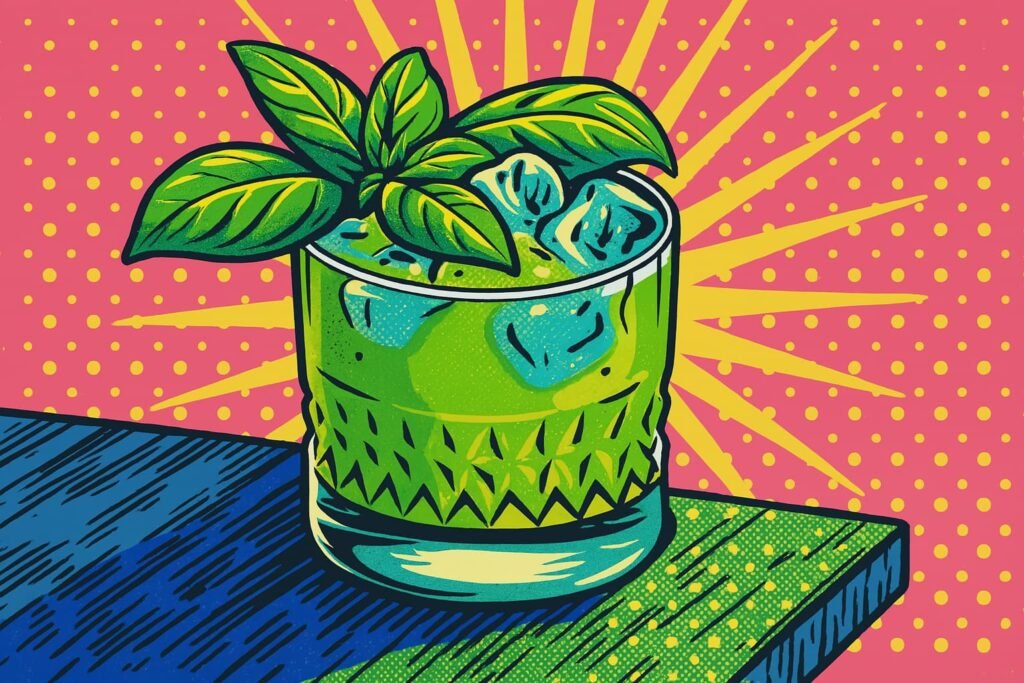 Storia abbinamenti e ricetta classica del cocktail Gin Basil Smash, Gin Basil Smash: quando il basilico incontra il gin