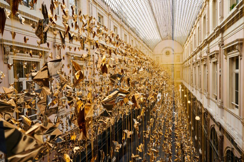 #50.000 colombe illuminano il Natale di Bruxelles