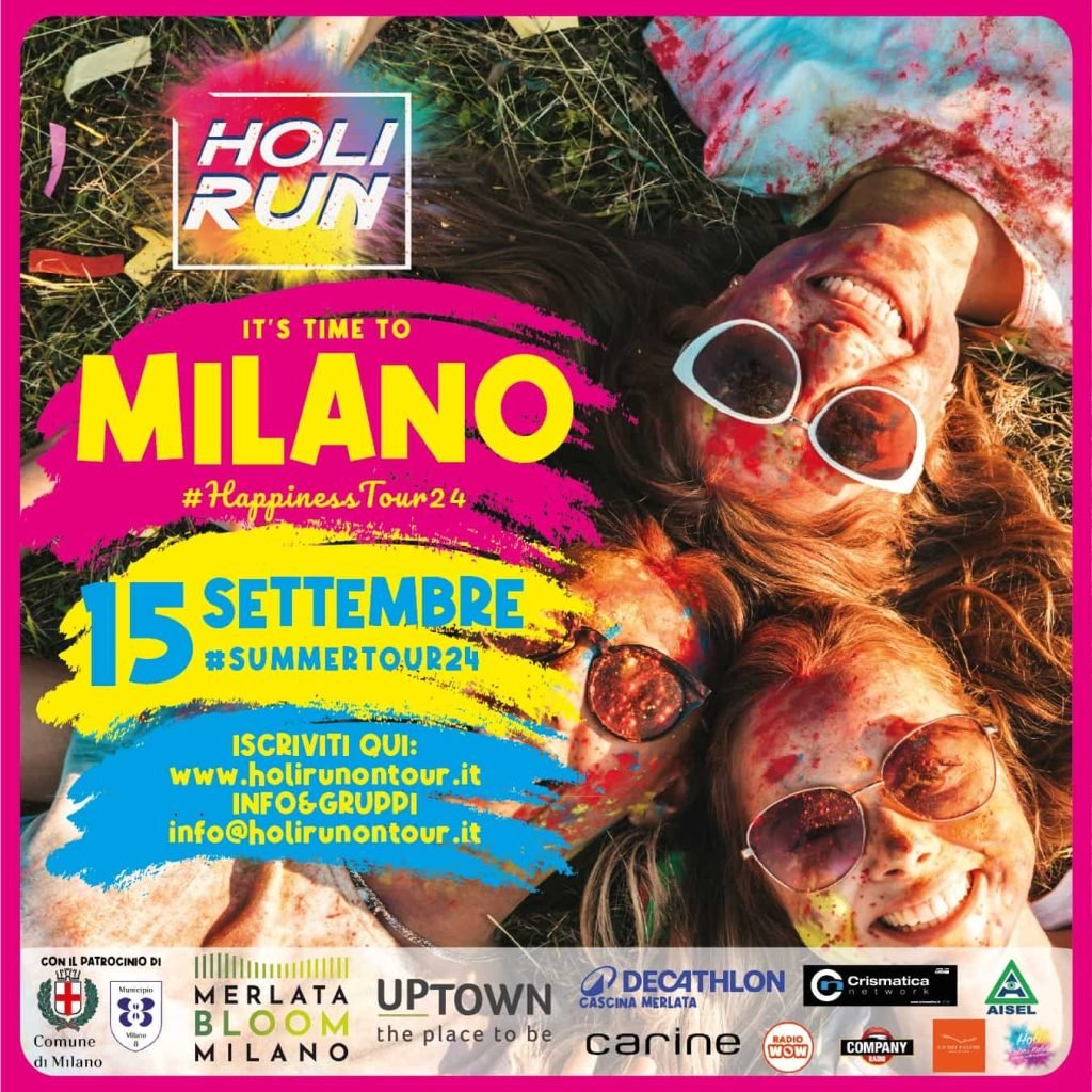 HoliRun Milano, Milano si colora con HoliRun