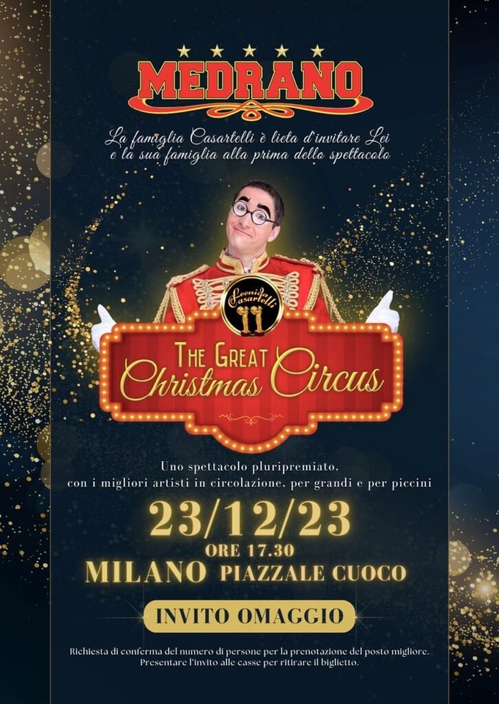 , #CIRCO MEDRANO in Piazzale Cuoco