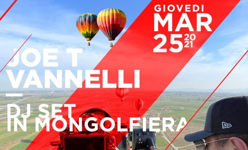 #Joe T Vannelli suona in volo sopra Cuneo JOE T VANNELLI SUONA DALLA MONGOLFIERA IN VOLO SU CUNEO