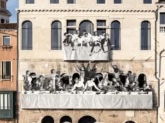 JR trasforma Palazzo Ca’ da Mosto in un banchetto collettivo sul Canal Grande