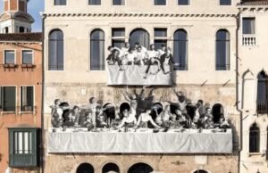 JR trasforma Palazzo Ca’ da Mosto in un banchetto collettivo sul Canal Grande