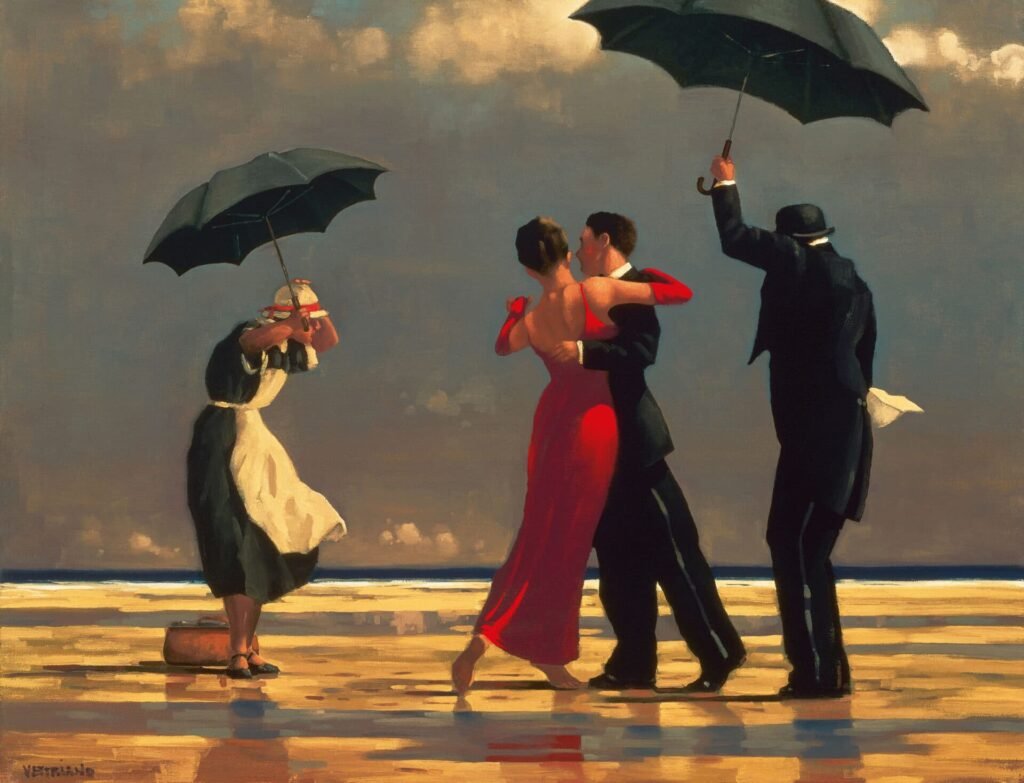 Jack Vettriano mostra Milano Museo Permanente, Jack Vettriano, dal carbone alla tela: l&#8217;ultimo valzer del pittore delle atmosfere noir