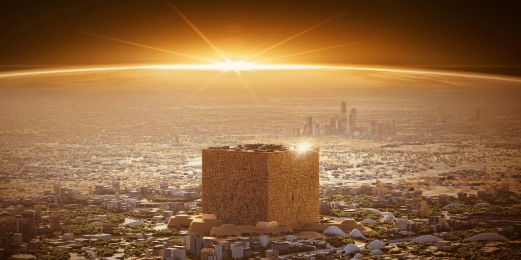 Mukaab, Un gigantesco grattacielo a forma di cubo per il nuovo centro Riyadh