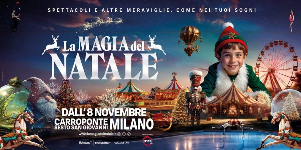 MAGIA DEL NATALE, La Magia del Natale torna al Carroponte