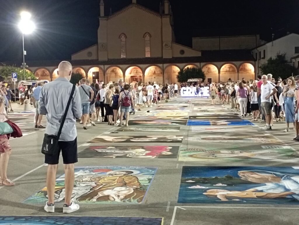 Fiera delle Grazie e fiera dei madonnari, #Arte effimera e devozione: l&#8217;incontro nazionale dei madonnari alla Fiera delle Grazie