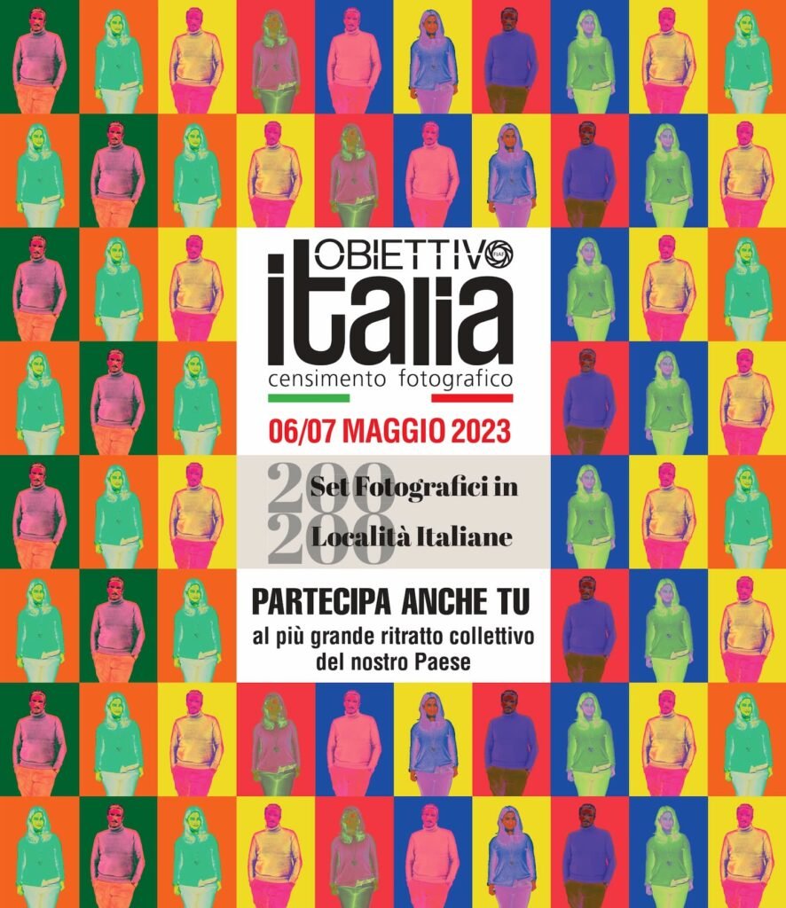 Censimento fotografico degli italiani, #Primo censimento fotografico degli italiani: 6 e 7 Maggio 200 set fotografici in 200 piazze italiane