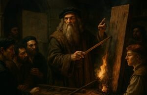 Leonardo da Vinci e la tecnica del legno bruciato che anticipa la bioarchitettura moderna