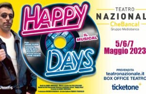 #Happy Days al Teatro Nazionale: 5-7 maggio