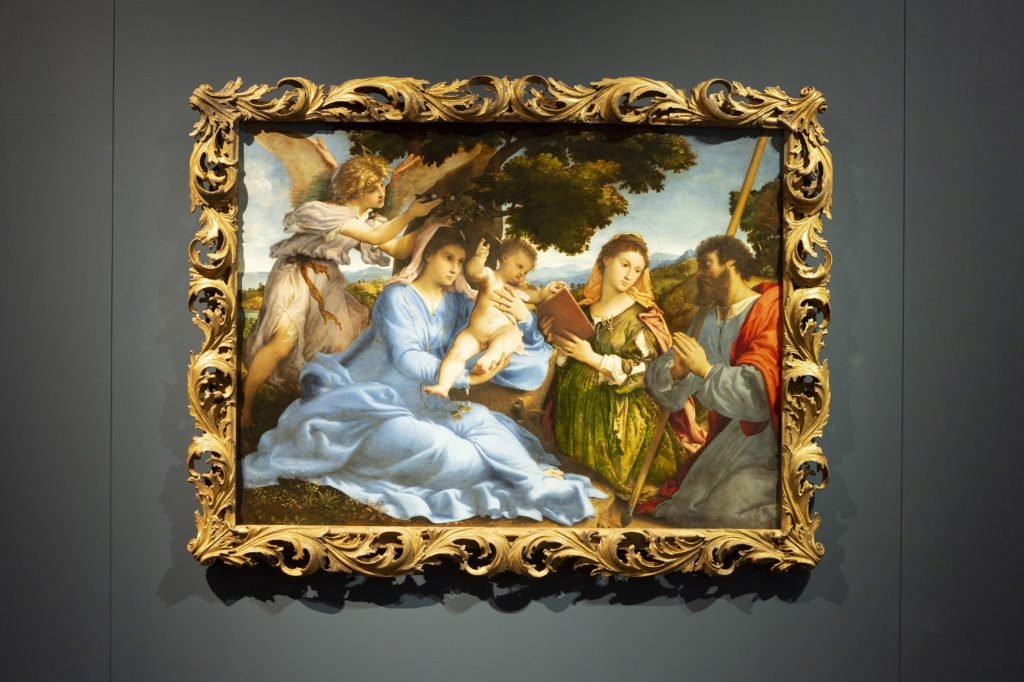Sacra Conversazione con i santi Caterina e Tommaso alle Gallerie dell'Accademia di Venezia