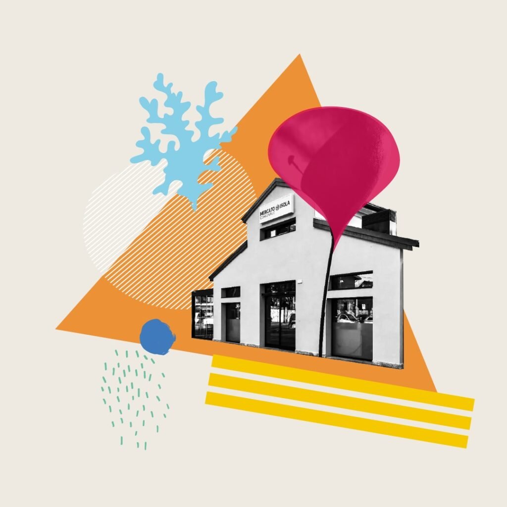 Mercato Comunale Isola Piazzale Lagosta, Mercato Comunale Isola