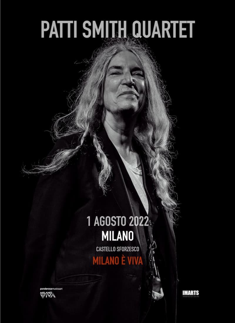 #Patti Smith Acoustic Duo: 1 agosto Milano