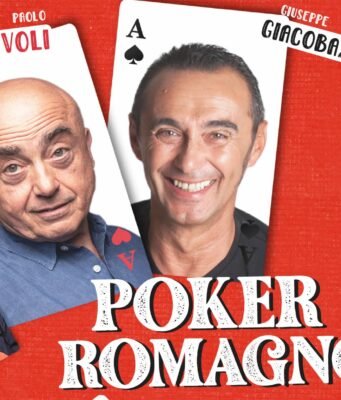 Poker Romagnolo al Teatro Arcimboldi: Giacobazzi, Cevoli, Pizzocchi e Vasumi insieme a Milano