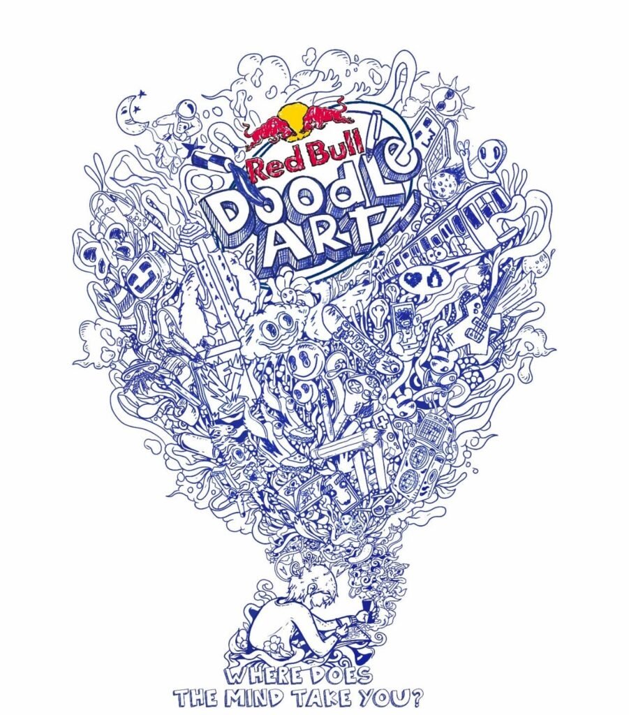 Red Bull Doodle Art, #Ritorna il Red Bull Doodle Art