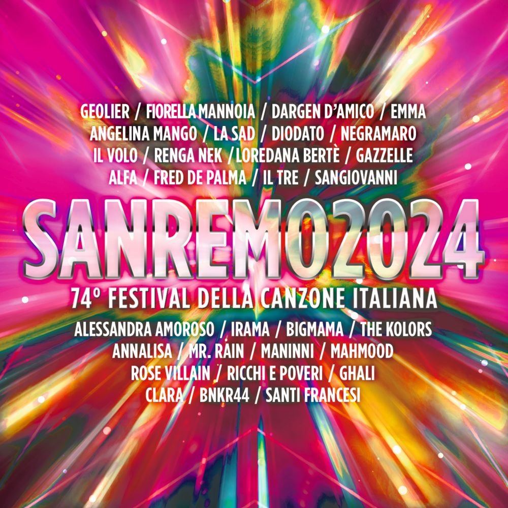 , Domani esce in doppio CD “SANREMO 2024”, la compilation ufficiale della 74ª edizione del Festival di Sanremo