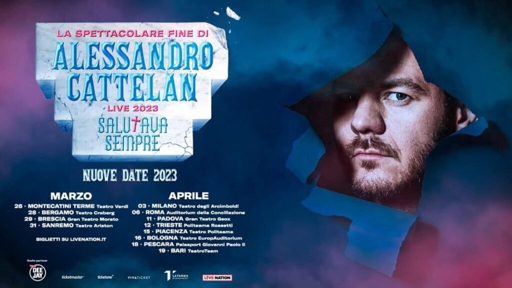 Alessandro Cattelan, Il primo one man show live di Alessandro Cattelan riparte a marzo con nuove date