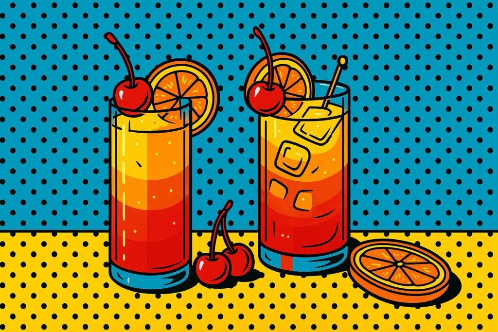 Storia abbinamenti e ricetta classica del cocktail Tequila Sunrise, Tequila Sunrise: il cocktail che dipinge l’alba nel bicchiere