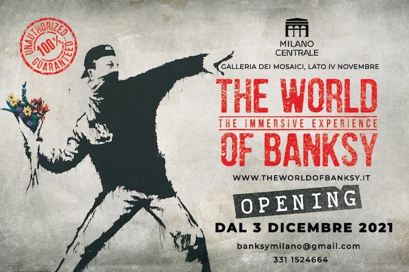 #Banksy a Milano Centrale