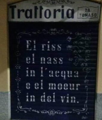 Trattoria da Tomaso