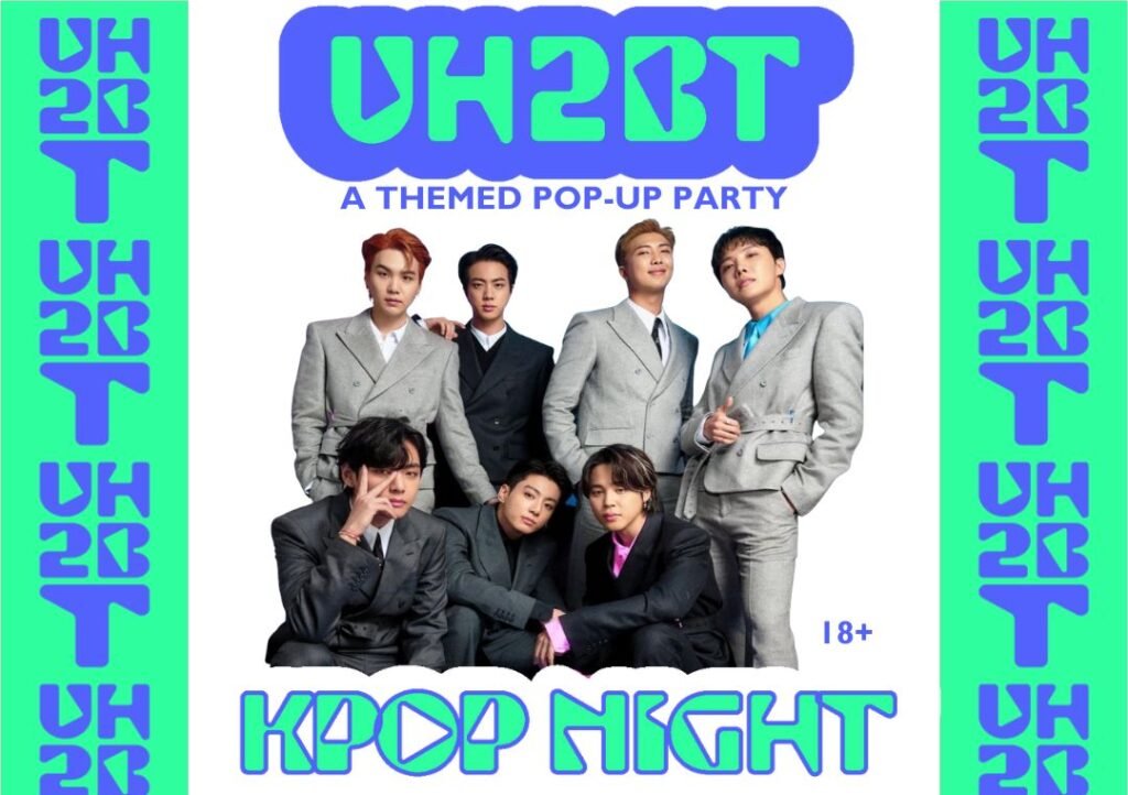 UH2BT di Milano, #UH2BT, il pop up party Kpop più atteso, a Milano il 30 settembre!