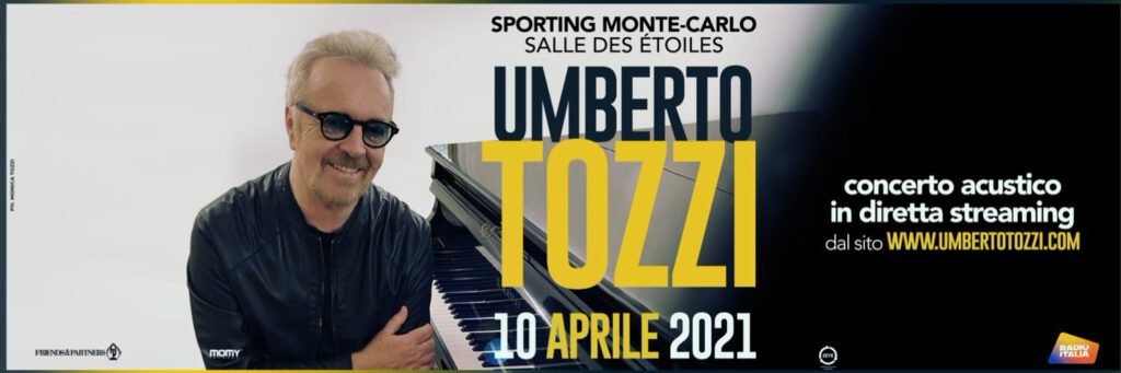 Umberto Tozzi in streaming
