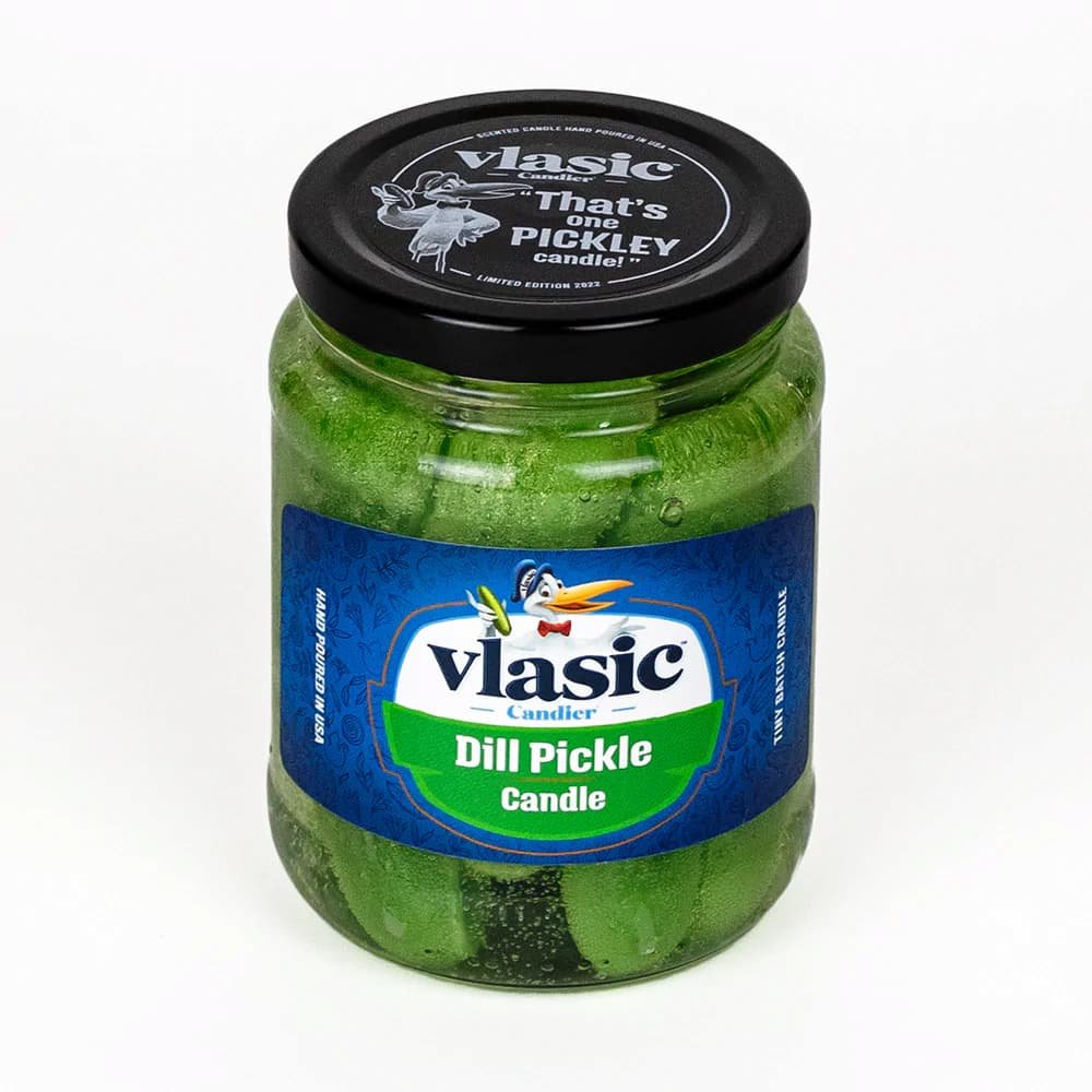 Vlasic pickle candela al sottaceto, #Una candela che profuma di sottaceti