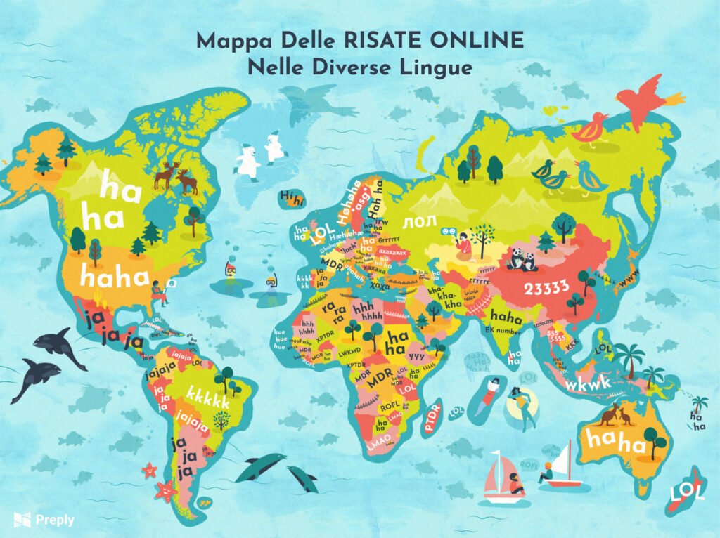 #A ogni lingua la sua risata: i 10 modi di ridere online nel mondo