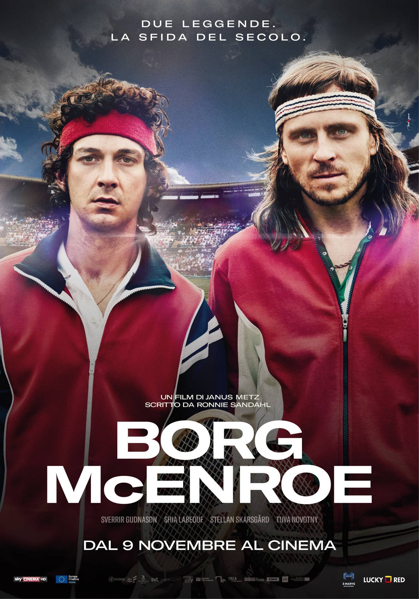 Borg McEnroe: dentro e fuori la linea di fondo #Borg McEnroe: dentro e fuori la linea di fondo