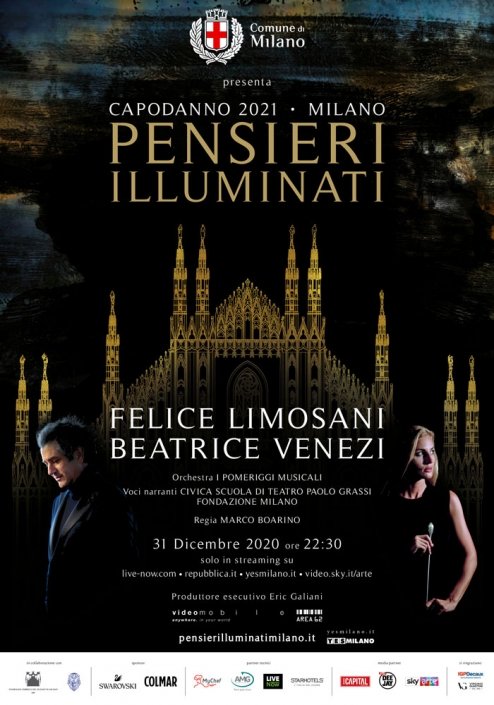 #CAPODANNO MILANO 2021 È “PENSIERI ILLUMINATI”